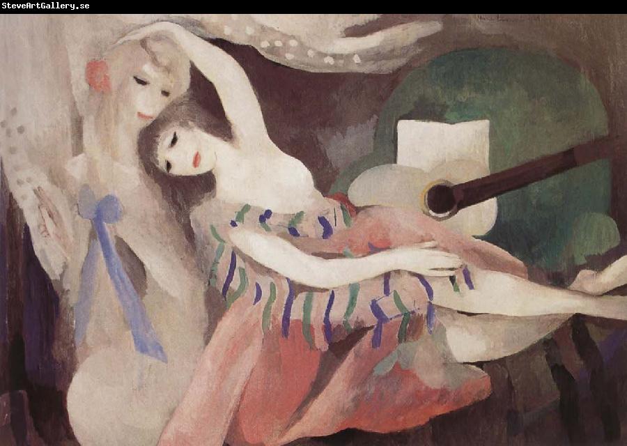 Marie Laurencin Girl and Guitar